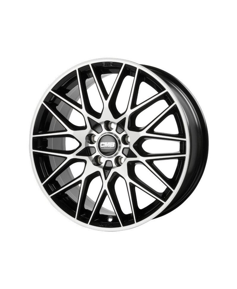 Jante ALU, CMS C25 Diamant Noir Brillant, 8.5X19 5/112 ET30, Alésage 66.5