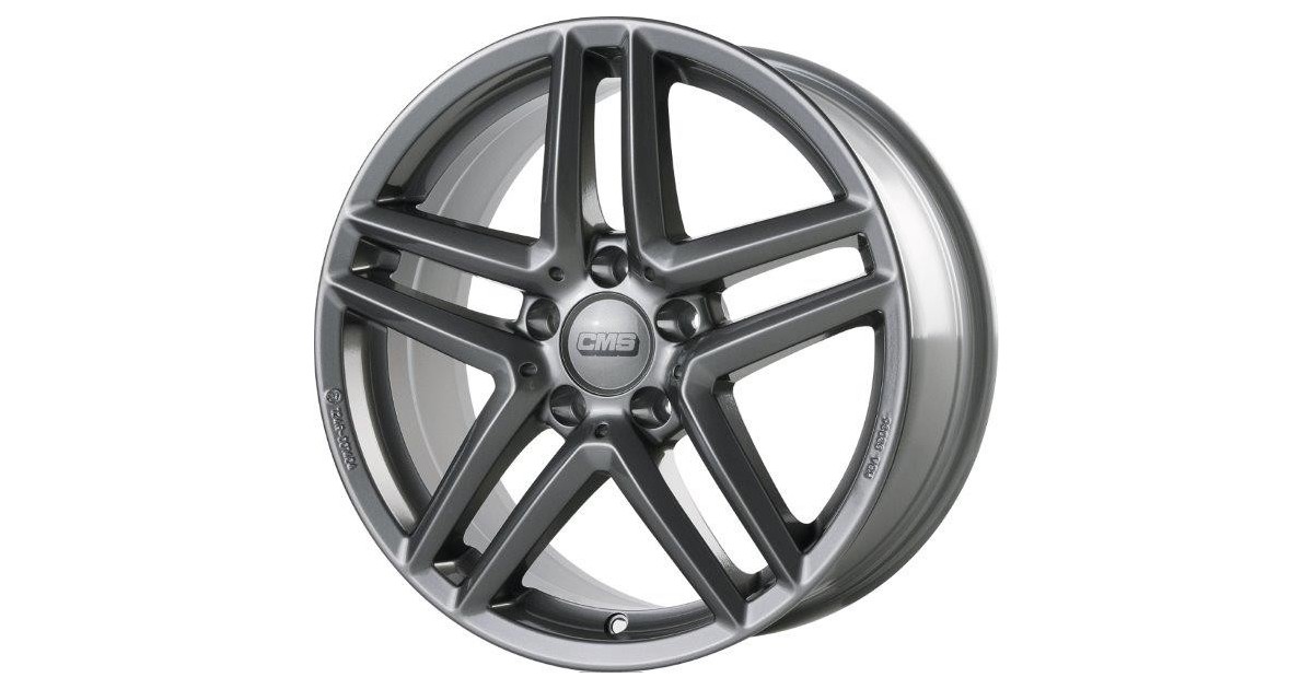 Jante ALU, CMS C26 Titane Brillant, 7.5X17 5/112 ET47, Alésage 66.5