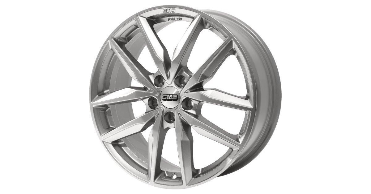 Jante ALU, CMS C28 Racing Argent, 7.5X18 5/112 ET37, Alésage 66.5