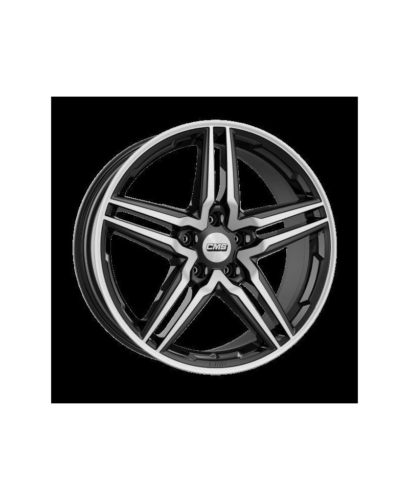 Jante ALU, CMS C29-AERO Diamant Noir Brillant, 8.5X19 5/112 ET40, Alésage 57.1