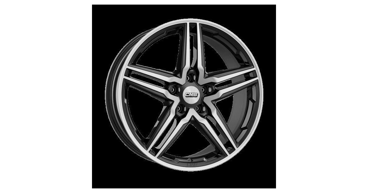 Jante ALU, CMS C29-AERO Diamant Noir Brillant, 8.5X19 5/112 ET40, Alésage 57.1