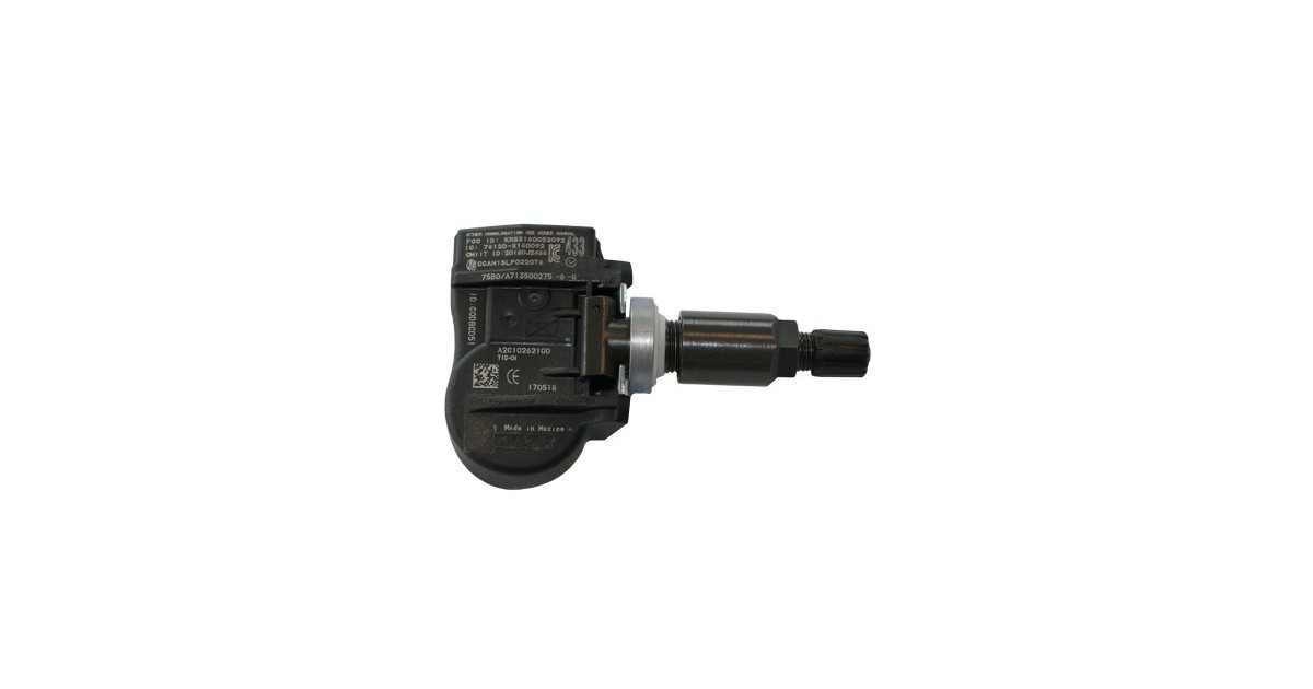 Capteur de roue, TPMS, CONTINENTAL/VDO, TY-A2C1026210080, TPMS TG1C SW