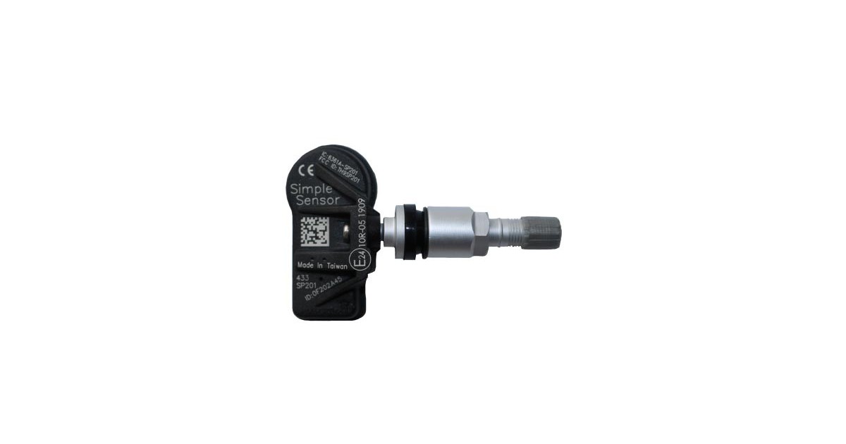 Capteur de roue, TPMS, Orange, TY-SI2024M, CLAMP-IN SI