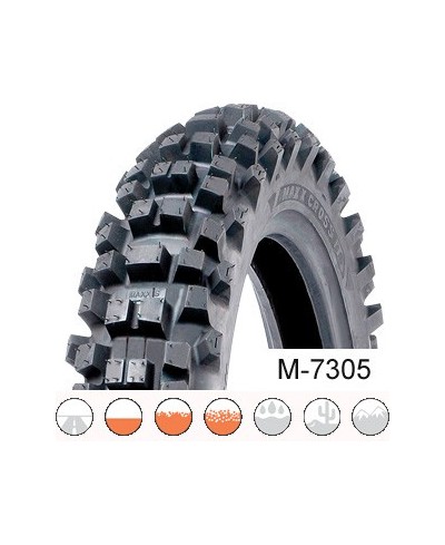 Pneu moto,  Maxxis M-7305 Maxxcross IT REAR 100/100-17  58M TT NHS