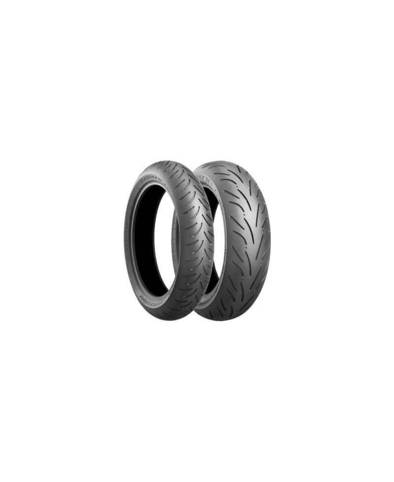 Pneu scooter,  Bridgestone SC F front 100/80-14  48P TL