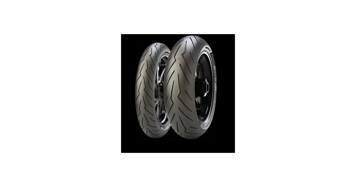 Pneu moto,  Pirelli DIABLO ROSSO III Rear 190/55ZR17 75W TL