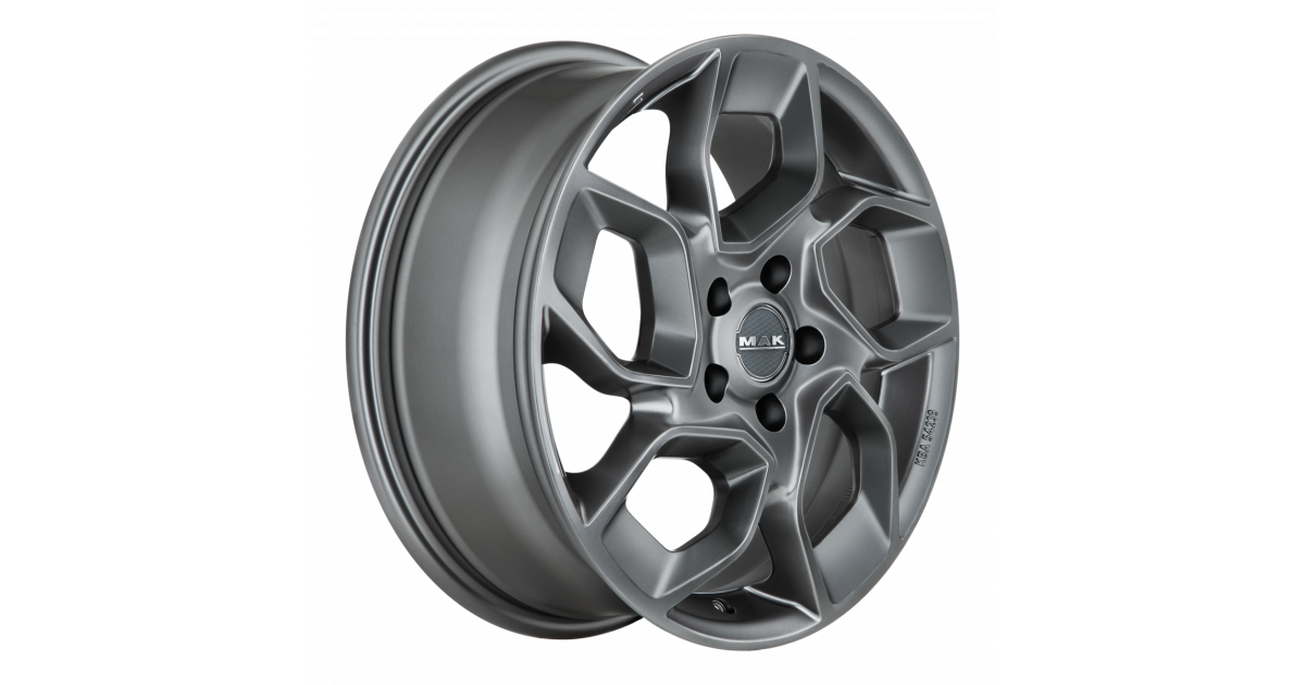 Jante Alu MAK EXPRESS MATT TITAN 7x17 5x114.3 ET45 , Alésage 66.1