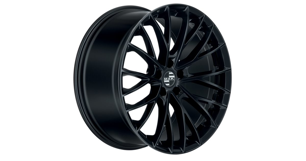 Jante Alu MAK SPECIALE GLOSS BLACK 10x21 5x114.3 ET40 , Alésage 76