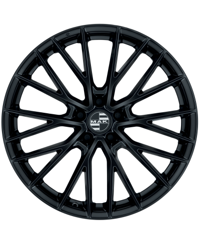 Jante Alu MAK 10x21 5x114 ET40 MAK SPECIALE GL. BLACK, Alésage 76.00