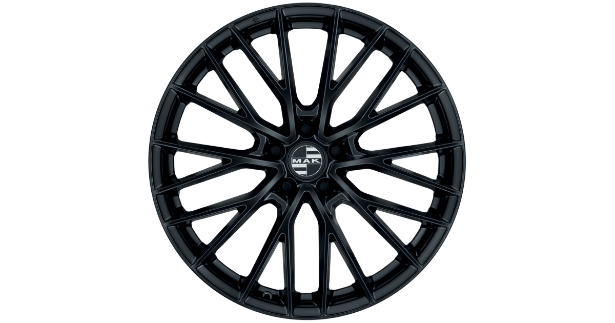 Jante Alu MAK SPECIALE GLOSS BLACK 10x21 5x114.3 ET40 , Alésage 76