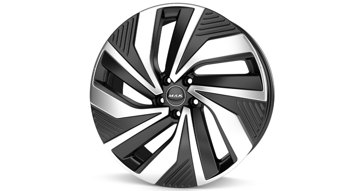 Jante Alu MAK ELECTRA BLACK MIRROR  8x20 5x108 ET47,5 , Alésage 63.4