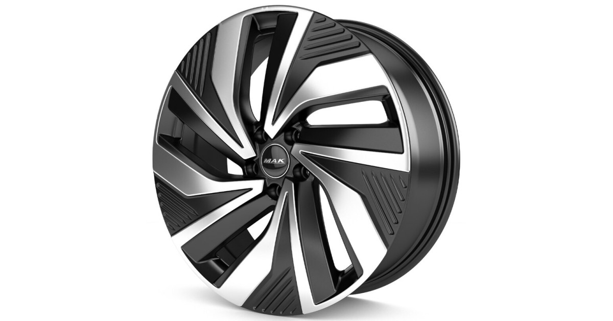 Jante Alu MAK ELECTRA BLACK MIRROR  8x20 5x108 ET47,5 , Alésage 63.4