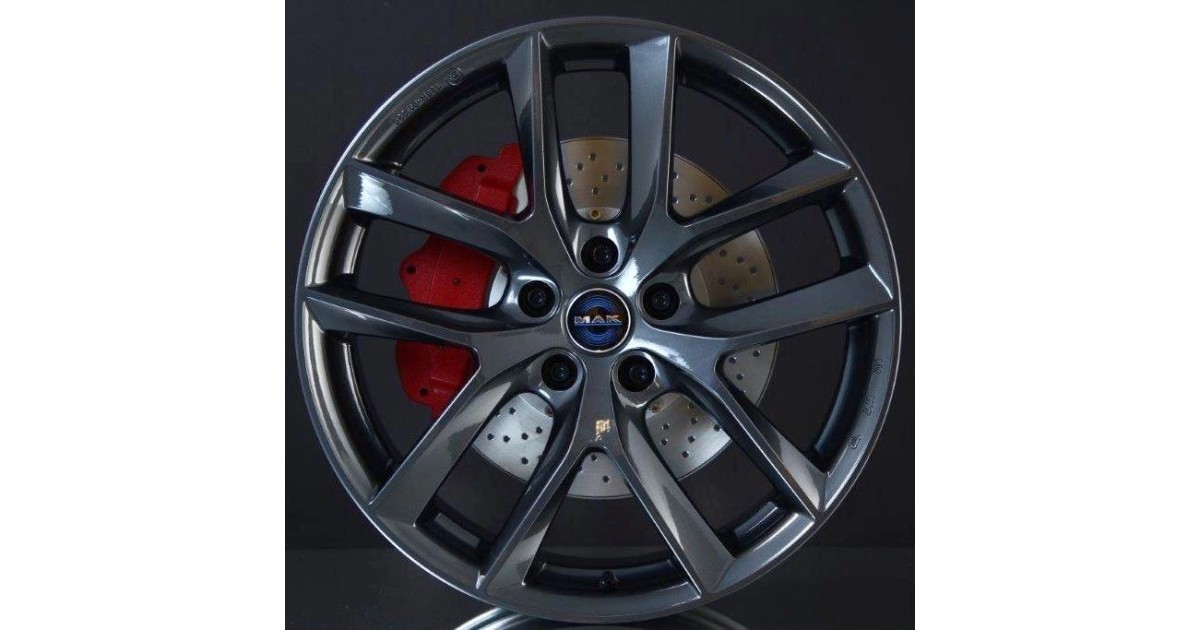 Jante Alu MAK VOLTAGE GLOSS GUN METAL  9,5x19 5x114.3 ET45 , Alésage 64.1