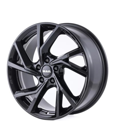 Jante Alu MAK KASSEL GLOSS BLACK  7,5x19 5x112 ET50 , Alésage 57.1