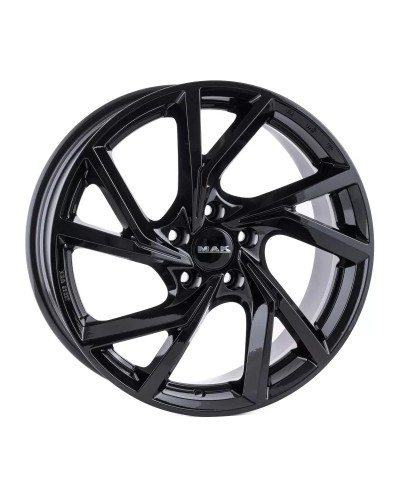 Jante Alu MAK KASSEL GLOSS BLACK  7,5x19 5x112 ET50 , Alésage 57.1