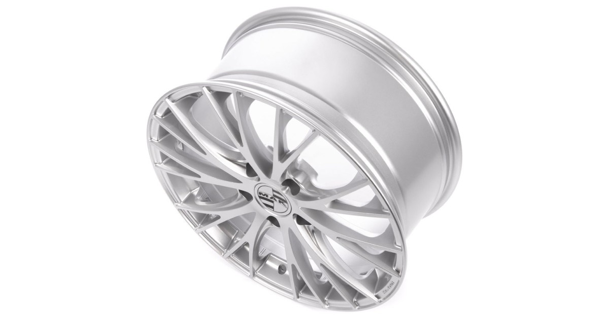 Jante Alu MAK 8x19 5x112 ET21 MAK RENNEN SILVER, Alésage 66.45