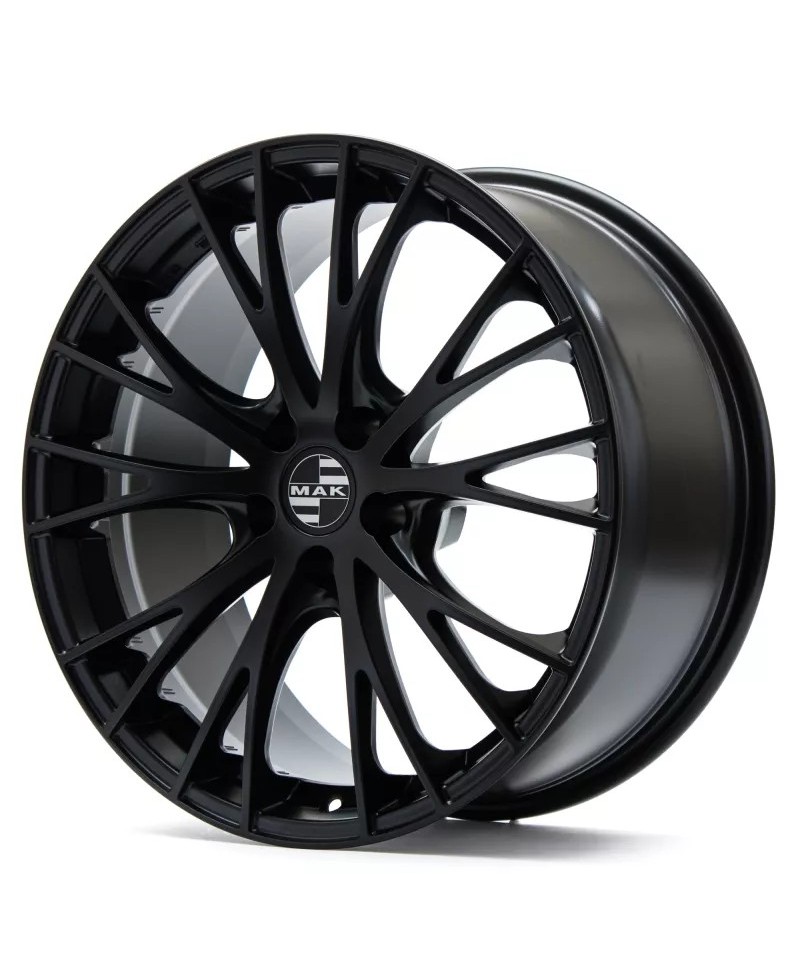 Jante Alu MAK 8x19 5x112 ET21 MAK RENNEN MATT BLACK, Alésage 66.45