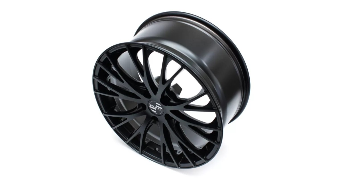 Jante Alu MAK 8x19 5x112 ET21 MAK RENNEN MATT BLACK, Alésage 66.45