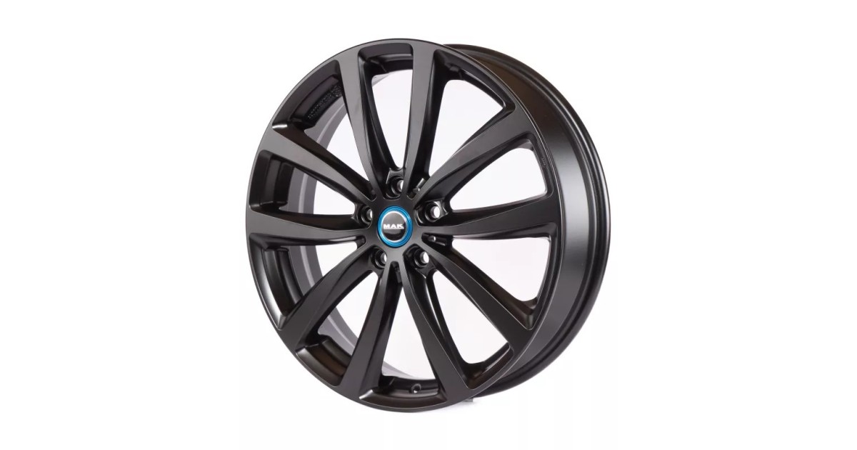 Jante Alu  MAK WATT MATT BLACK 5x19 5x112 ET43 , Alésage 66.6