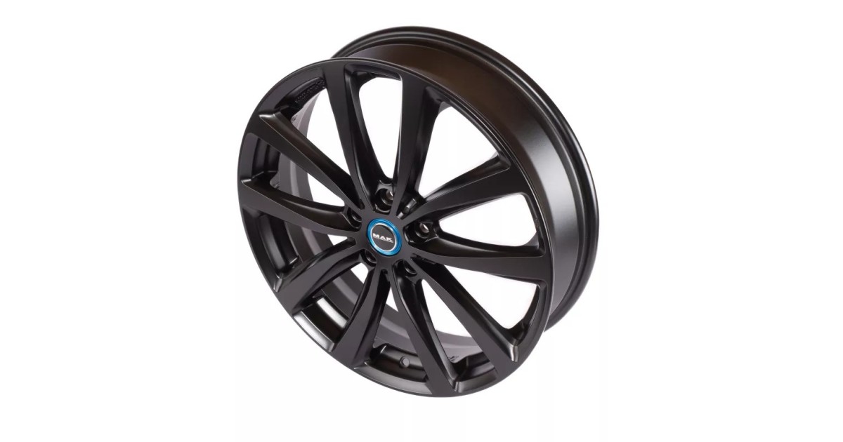 Jante Alu  MAK WATT MATT BLACK 5x19 5x112 ET43 , Alésage 66.6