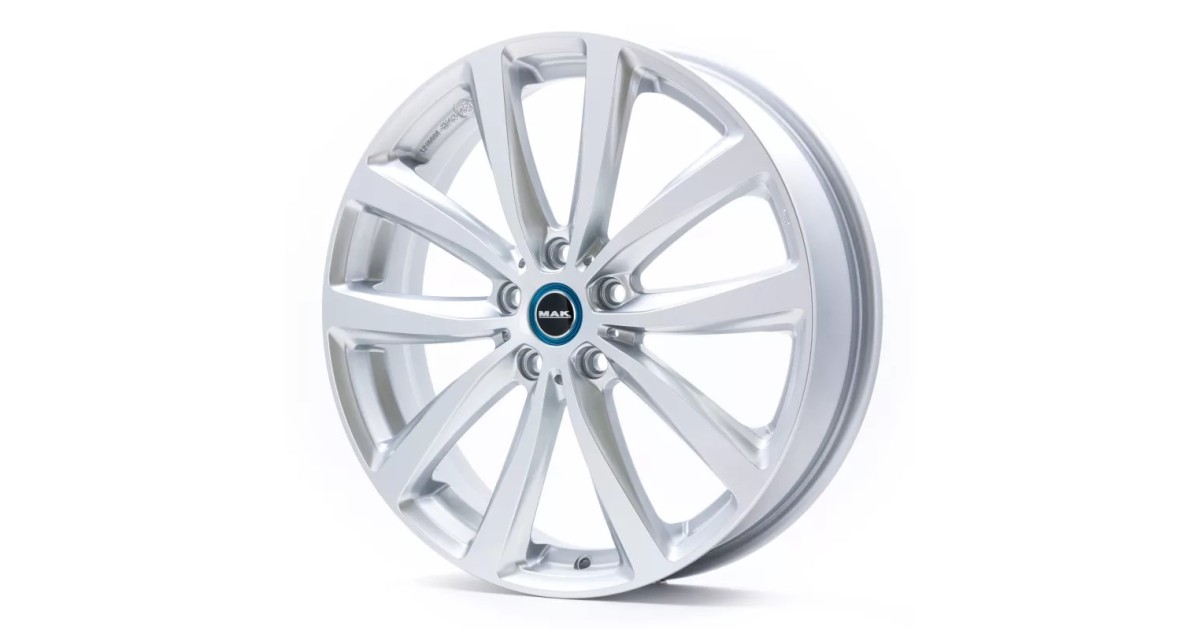Jante Alu MAK WATT SILVER 5x19 5x112 ET43 , Alésage 66.6
