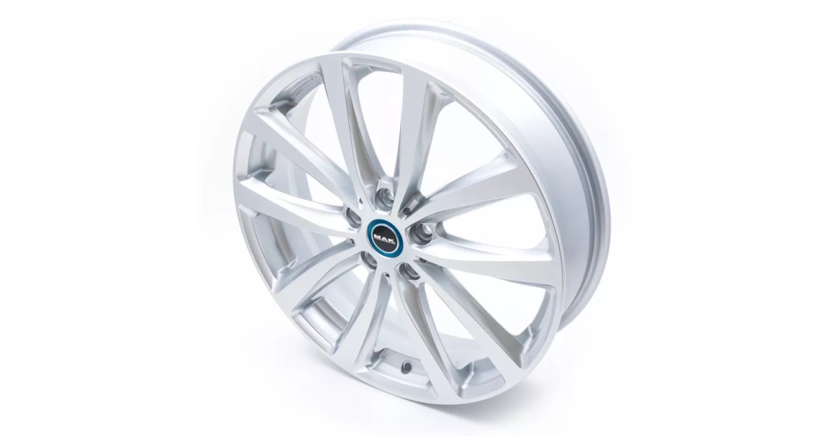 Jante Alu MAK WATT SILVER 5x19 5x112 ET43 , Alésage 66.6