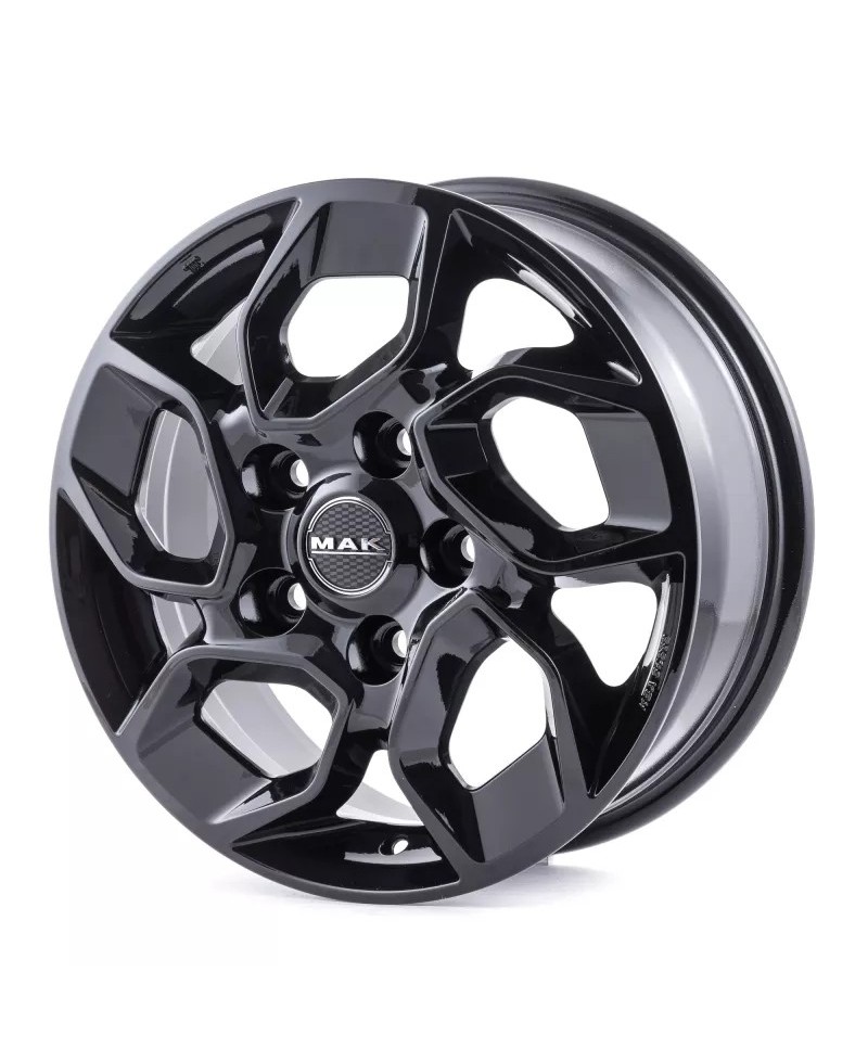 Jante Alu MAK 7,5x18 5x160 ET50 MAK EXPRESS GL. BLACK, Alésage 65.10