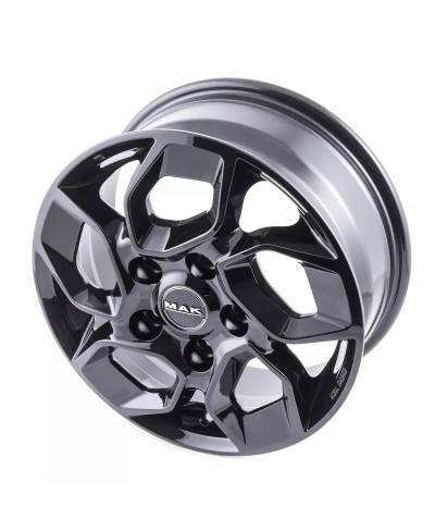 Jante Alu MAK 7,5x18 5x160 ET50 MAK EXPRESS GL. BLACK, Alésage 65.10