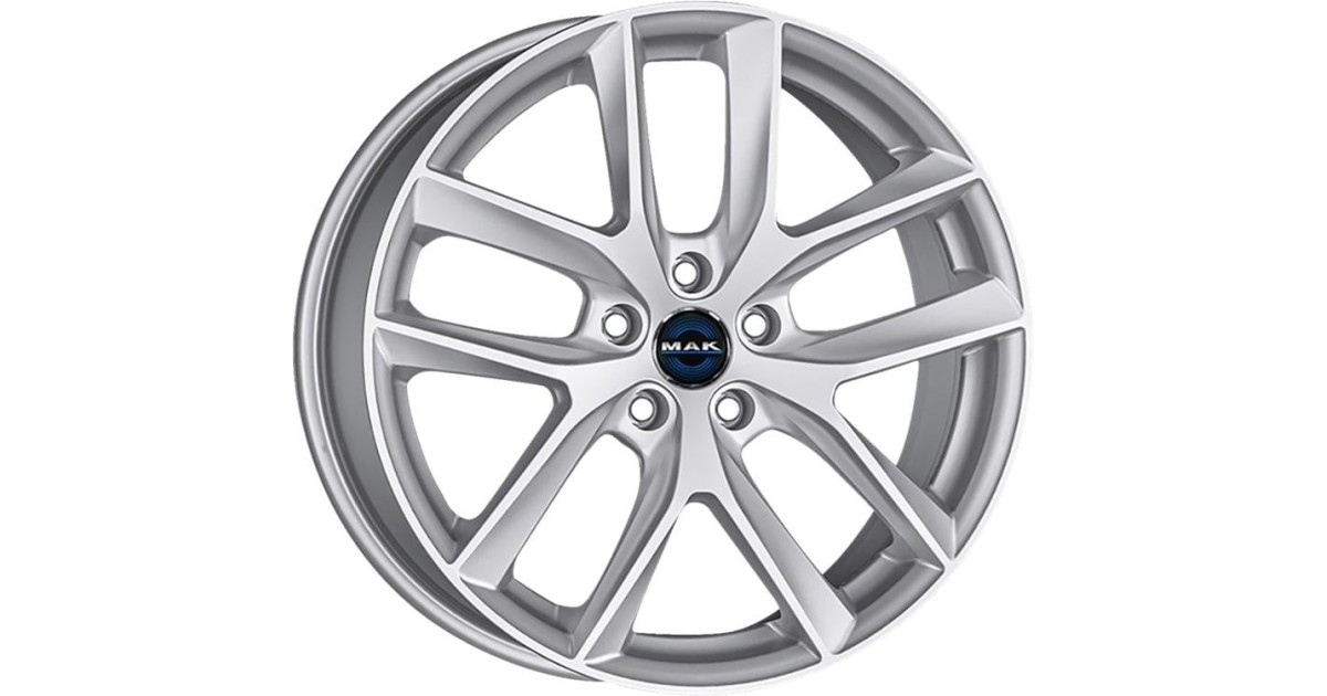 Jante Alu MAK VOLTAGE SILVER  8,5x18 5x114.3 ET40 , Alésage 64.1