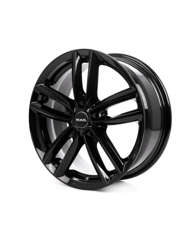 Jante Alu MAK OXFORD GLOSS BLACK 7x18 5x112 ET54 , Alésage 66.6