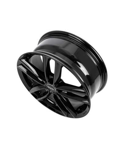 Jante Alu MAK 7x18 5x112 ET54 MAK OXFORD GL. BLACK, Alésage 66.60