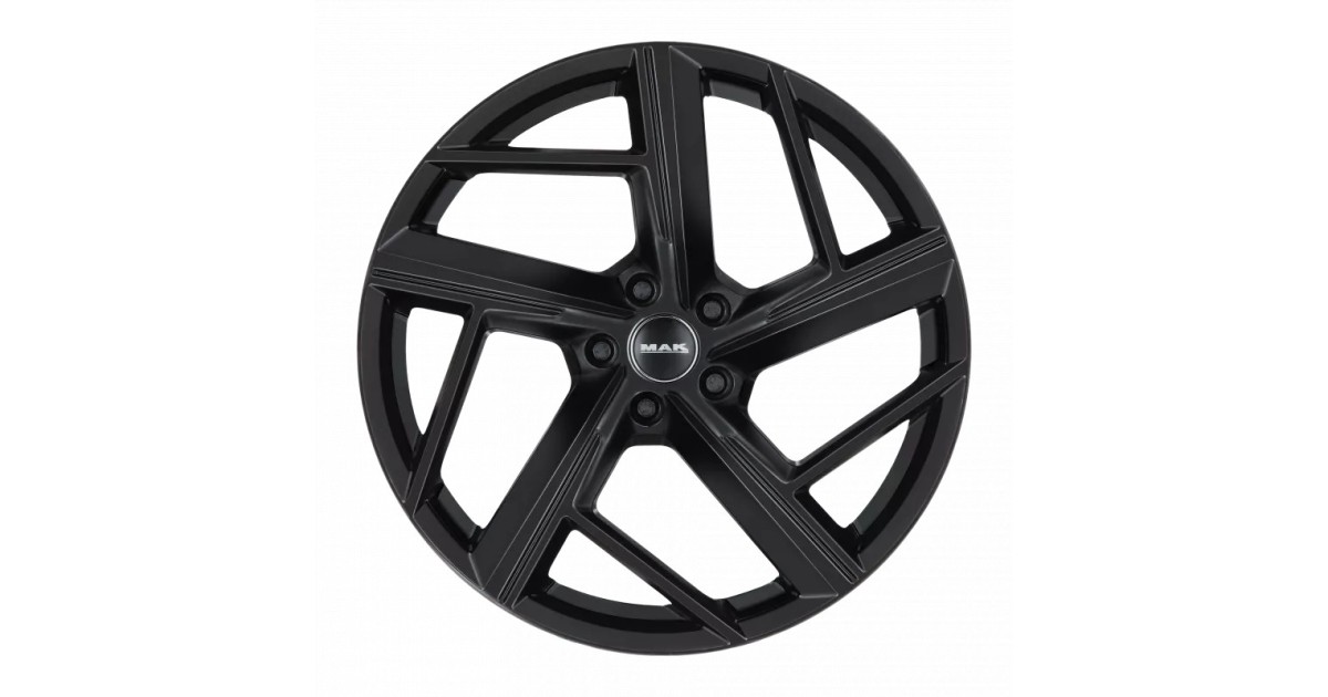 Jante Alu MAK QVATTRO GLOSS BLACK  8x18 5x112 ET39 , Alésage 66.45