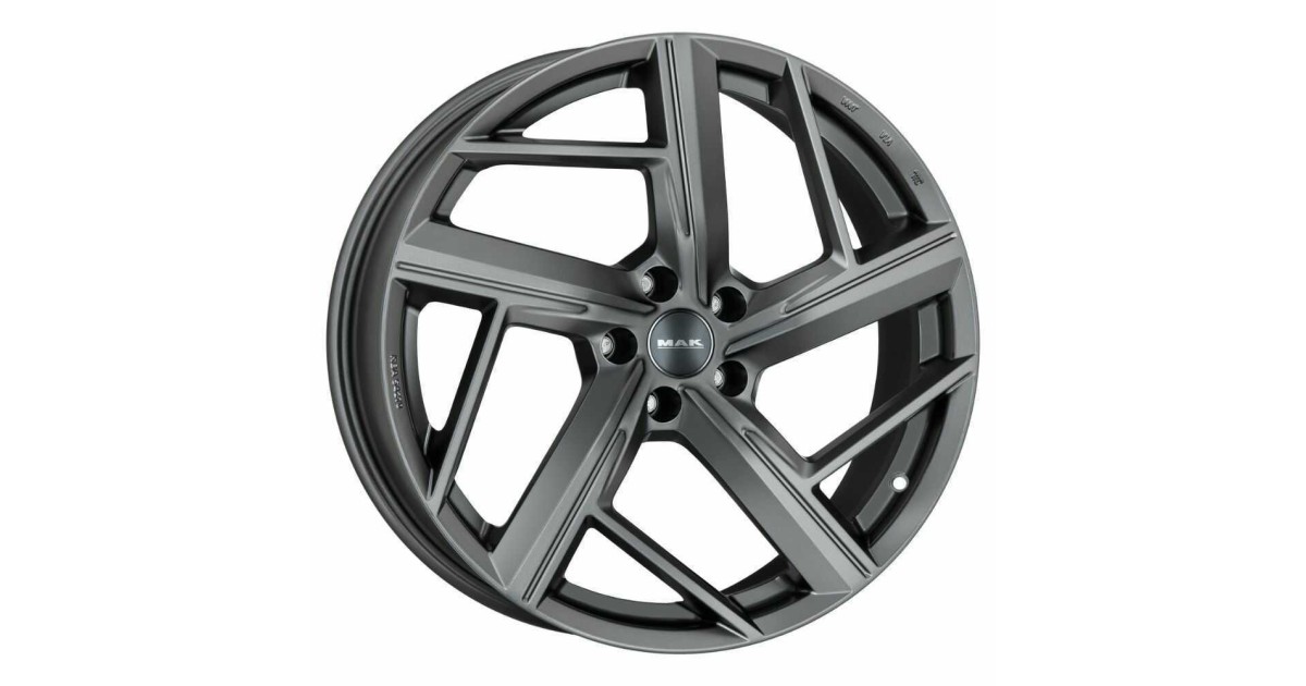 Jante Alu MAK QVATTRO MATT TITAN 8x18 5x112 ET39 , Alésage 66.45