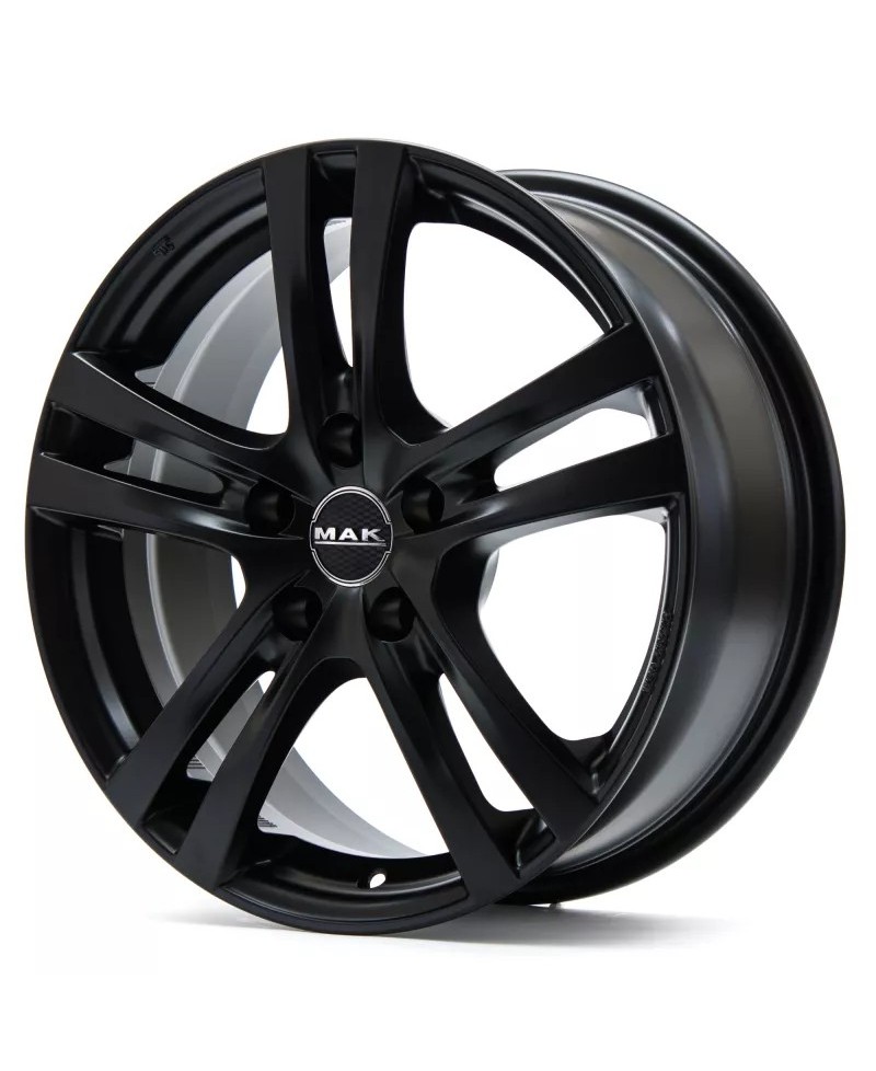 Jante Alu MAK 6,5x16 4x108 ET40 MAK ZENITH MATT BLACK, Alésage 63.40