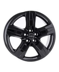 Jante Alu MAK STONE 5 GLOSS BLACK 6,5x16 5x130 ET55 , Alésage 89.1