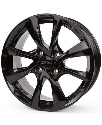 Jante Alu OXXO OBERON 4 BLACK (OX07) 6,5x16 4x108 ET38 , Alésage 65.1