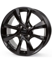 Jante Alu OXXO OBERON 4 BLACK (OX07) 6,5x16 4x108 ET38 , Alésage 65.1