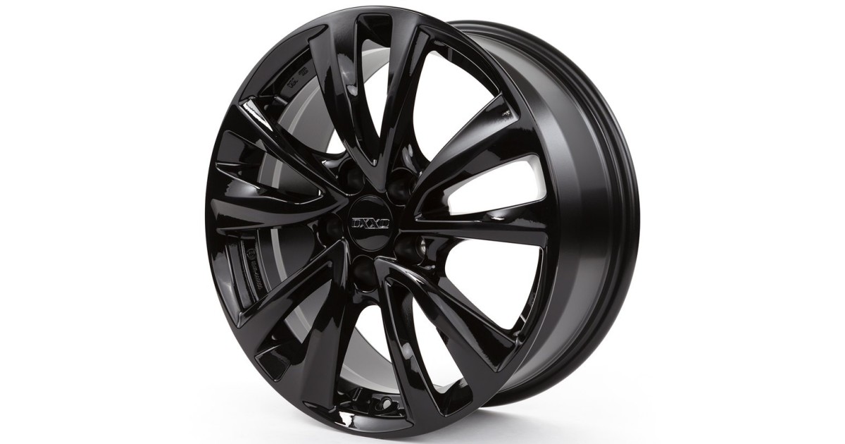 Jante Alu OXXO 6,5x16 5x108 ET47 OXXO OBERON 5 BLACK (OX08), Alésage 65.10