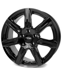 Jante Alu OXXO FEROX BLACK (OX20) 6,5x16 5x105 ET38 , Alésage 56.6