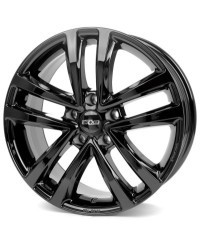 Jante Alu  OXXO BRAVE BLACK (OX16) 6,5x16 5x112 ET22 , Alésage 66.6