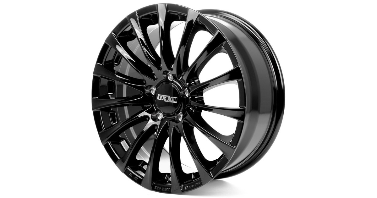 Jante Alu OXXO ELAN BLACK (OX14) 6,5x17 5x112 ET44 , Alésage 66.6