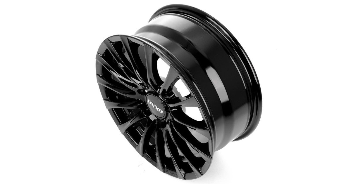 Jante Alu OXXO ELAN BLACK (OX14) 6,5x17 5x112 ET44 , Alésage 66.6