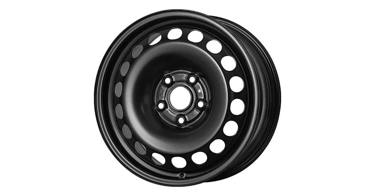 Jante Tole/Acier Alcar ,No 8186 , 6X15 4/98 ET40 ,ALÉSAGE 58,1   FIAT 500e