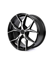 KESKIN KT19 Angel Black front polish 8,5x19 5/ 108 ET45 , Alésage 72,6