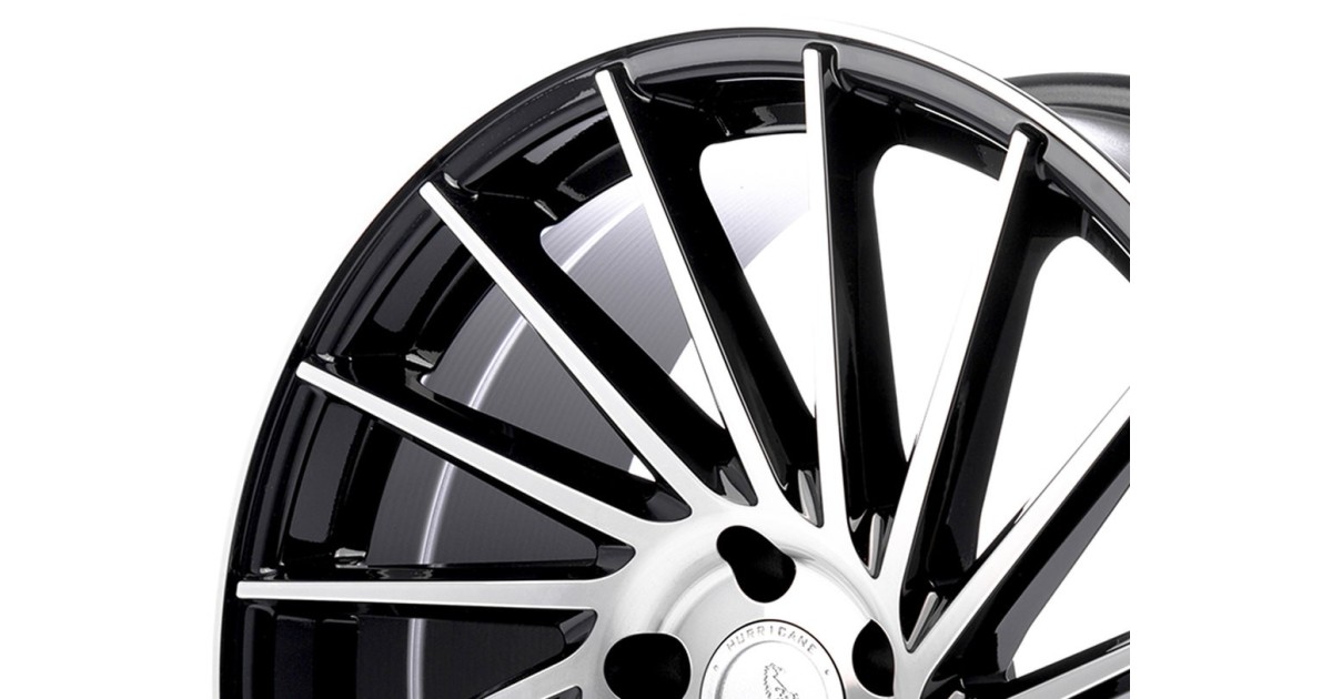 KESKIN KT17 Hurricane  BLACK FRONT POLISH 9x20 5/112 ET30 Alésage 72,6