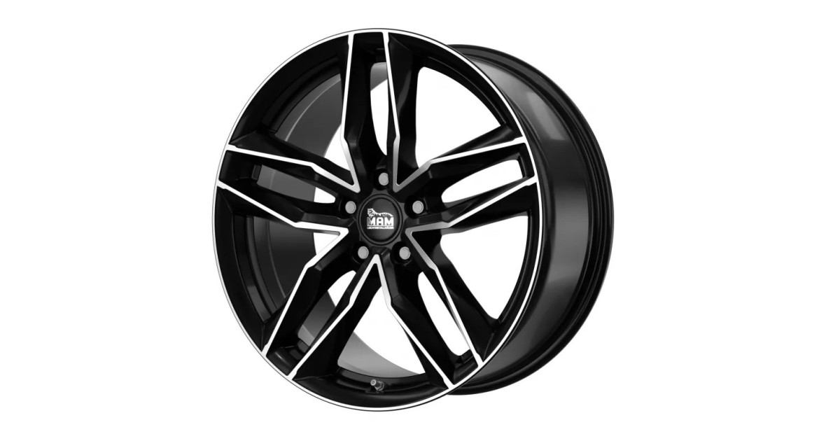 MAM RS3 Black front polish 8,5x20 5/ 112 ET45 , Alésage 66,6