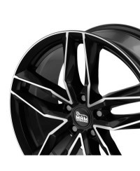 MAM RS3 BLACK FRONT POLISH 8,5x20 5/ 112 ET30 , Alésage 66,6