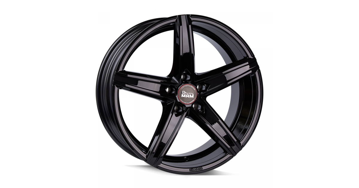 MAM OX-18 BLACK PAINTED 8,5x19 5/120 ET35 Alésage 72,6