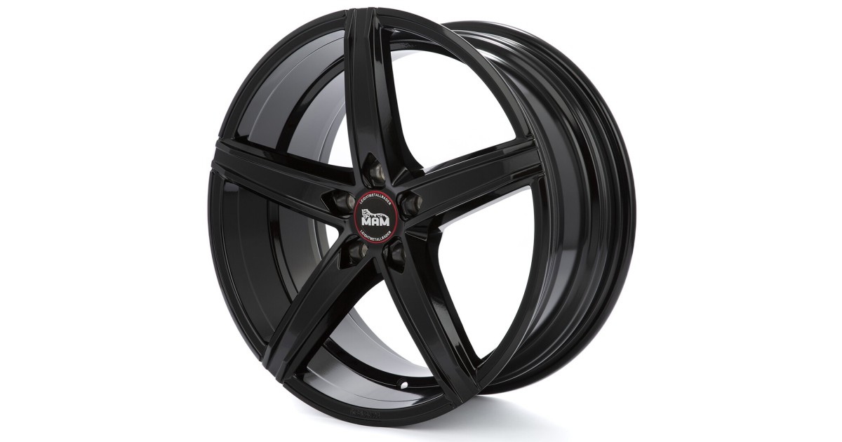 MAM OX-18 BLACK PAINTED 8,5x19 5/112 ET30 Alésage 66,6