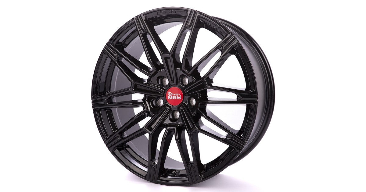 MAM B3N BLACK PAINTED 8,5x19 5/120 ET20 Alésage 72,6